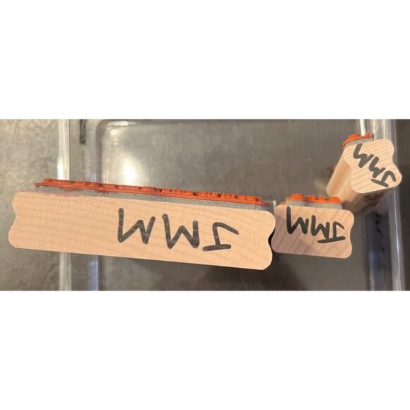 Stampin Up! HOME FOR CHRISTMAS Wood-Mounted Rubber Stamp Set - Picture 4 of 4